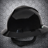 MSA V-Gard® Class E Polyethylene Hard Hat With Full Brim And Fas-Trac®