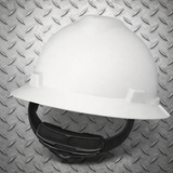 MSA V-Gard® Class E Polyethylene Hard Hat With Full Brim And Fas-Trac®