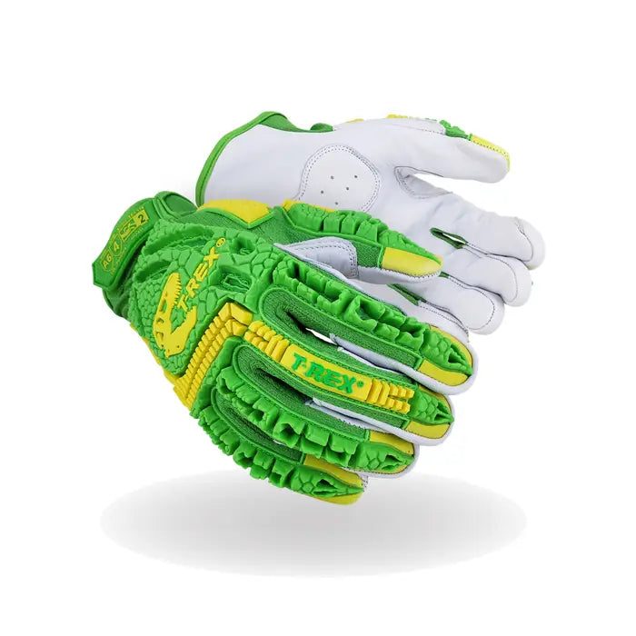 Magid® T-REX® Windstorm Series® Goatskin Leather Palm Impact Glove — ANSI Cut Level A6