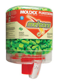 Moldex® Meteors® PlugStation® Contour Foam Uncorded Earplugs Dispenser (250 Pairs Per Dispenser)