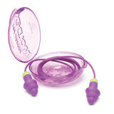 Moldex® Rockets® Flanged Thermoplastic Elastomer Corded Earplugs With Carrying Case