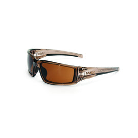 PIP Global Safety® Uvex Hypershock® Brown Safety Glasses With Brown And Anti-Fog Lens