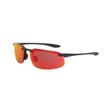 Radians ES4 Black Safety Glasses With Red Polycarbonate And Hard Coat/Mirrored Lens